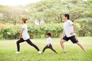 family workout